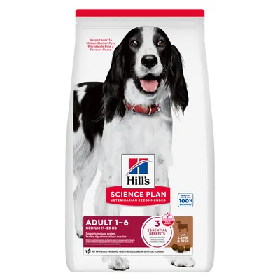 Hill's Science Plan Adult Medium Agneau, riz - 18 kg
