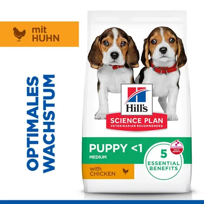 Hill's Science Plan Puppy <1 Medium mit Huhn - 6 kg