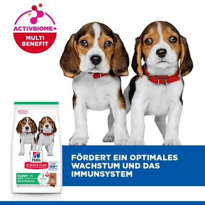 Hill's Science Plan Puppy <1 Medium mit Lamm & Reis - 18 kg
