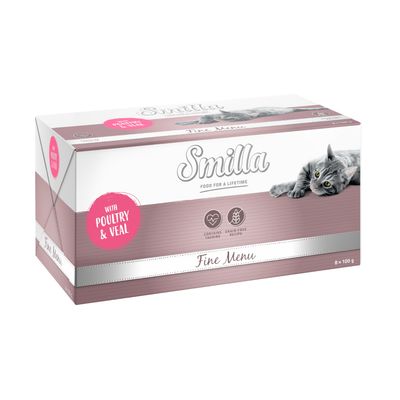 Smilla Schale Fine Menu 24 x 100 g Geflügel & Kalb