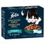 Felix "Tasty Shreds" Pouches 12 x 80 g Geschmacksvielfalt aus dem Wasser (Lachs, Kabeljau, Thunfisch, Scholle)