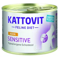 Kattovit Sensitive - Pakiet mieszany, 24 x 185 g 