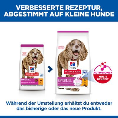 Hill's Science Plan Senior 11+ Small & Mini mit Huhn