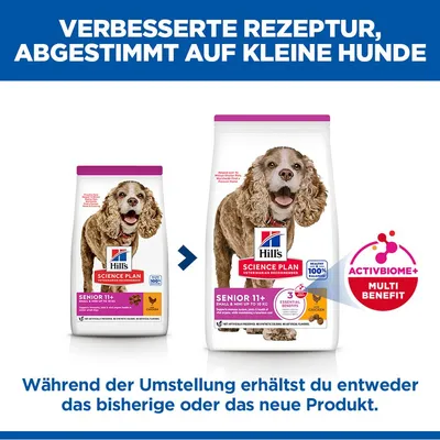 Hill's Science Plan Senior 11+ Small & Mini mit Huhn - Sparpaket: 2 x 1,5 kg