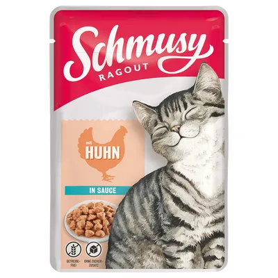 Schmusy Ragout szószban 22 x 100 g - Csirke Schmusy Ragout szószban 22 x 100 g - Csirke