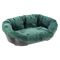 Ferplast Siesta Deluxe avec housse Sofà vert velours pour chien et chat taille 10 : L 96 x l 71 x H 32 cm
