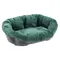 Kosz Ferplast Siesta Deluxe, czarny z zieloną poszewką Rozmiar 4: dł. x szer. x wys.: 64 x 48 x 25 cm
