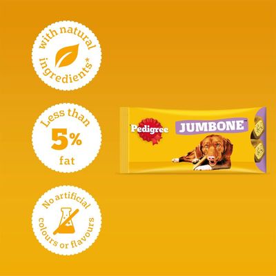 Pedigree Jumbone Medium - Chicken & Lamb - dog snacks - 180g (2 Snacks)