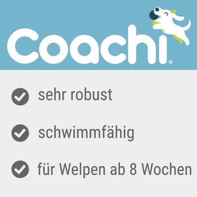 Coachi. sehr robust, schwimmfähig, für Welpen ab 8 Wochen (texte en allemand)