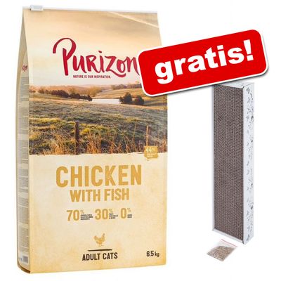 6,5 kg hrană uscată pisici + planșă de zgâriat Multi-Scratch gratis!
