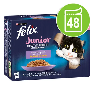 Felix "So gut..." Junior kapsičky 48 x 85 g Felix "So gut..." Junior kapsičky 48 x 85 g