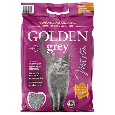 Golden Grey Master pesek za mačke - 14 kg