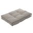 Hundebett Hamilton ecoLIFE Grau L 90 x B 62 x H 12 cm