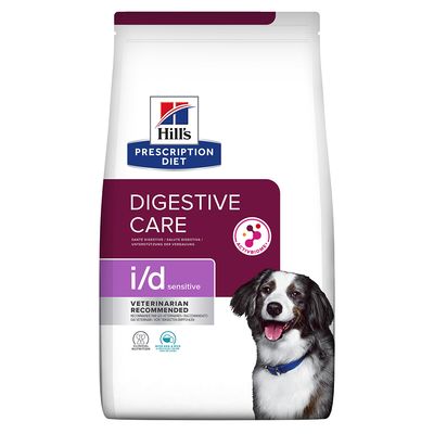 Hill's Prescription Diet Canine I/D Digestive Care Sensitive Hondenvoer met Ei & Rijst 2 x 12 kg