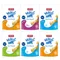 Lot mixte Animonda Milkies pour chat 24 x 120 g (4 sortes)
