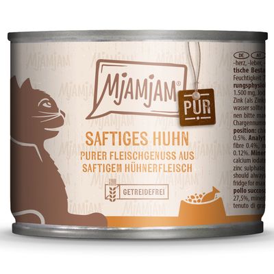MjAMjAM Pur 6 x 200 g poulet juteux pur