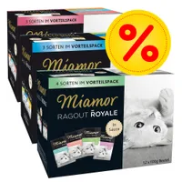 Miamor Ragout Royale -säästöpakkaus 48 x 100 g - 48 x 100 g monta makua