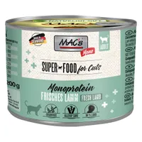 MAC´s Cat Mono Sensitive 12 x 200 g - Vegyes csomag: 6 x bárány + 6 x pulyka