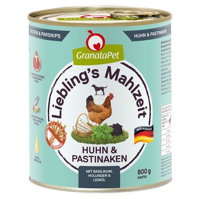 Sparpaket GranataPet Liebling's Mahlzeit 12 x 800 g