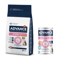 Advance Veterinary Diets pienso para perros + 400 g comida húmeda ¡gratis! - Atopic conejo (12 kg) + Atopic Medium/Maxi (400 g)