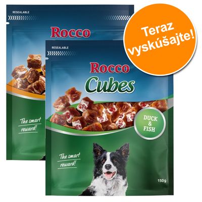 Miešané balenie Rocco Cubes kuracie a kačacie 2 x 150 g