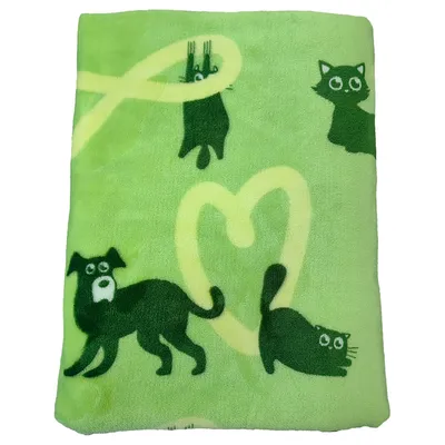 zooplus ALLOVER flaneltakaró - H 120 x Sz 150 cm