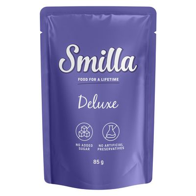 Smilla Deluxe, Food for a Lifetime, 85 g. Bez dodatku cukru i sztucznych konserwantów.