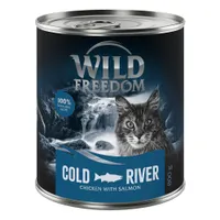 Wild Freedom Adult 6 x 800 g - Graanvrij - Cold River - Koolvis & Kip