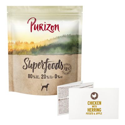Purizon Superfoods Huhn mit Hering, Kartoffeln und Äpfeln