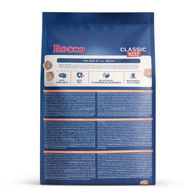 Rocco Adult Classic Beef with Salmon