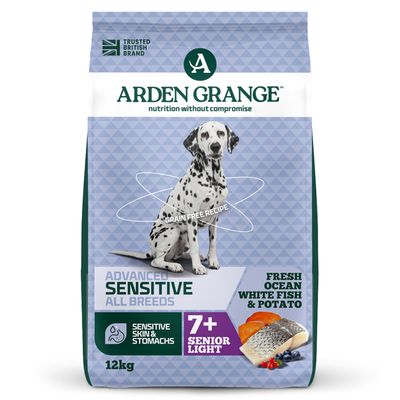 Arden Grange Sensitive 7+ Senior/Light with Fresh Ocean White Fish & Potato