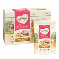 Πακέτο Προσφοράς Feringa Classic Meat Menu Φακελάκια 48 x 85 g - Πέστροφα & Κοτόπουλο με Πατάτα