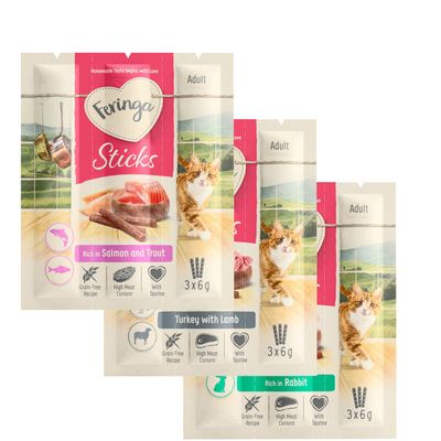 Feringa Sticks 3 x 3 csomag (9 x 6 g) gazdaságos csomag
