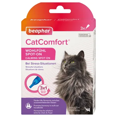 beaphar CatComfort Wellbeing Spot-On - 3 пипетки х 0,55 мл