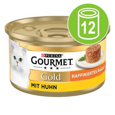 Gourmet Gold Ragout 12/24/48 x 85 g Kattenvoer