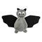 Aumüller Fledermaus Frido Baldrian-Katzenspielkissen 1 Stück (L 23 x B 15 x H 3,5 cm)