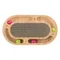 Trixie Kratzpappe mit Holzrahmen, oval L 46 x B 25 x H 4 cm