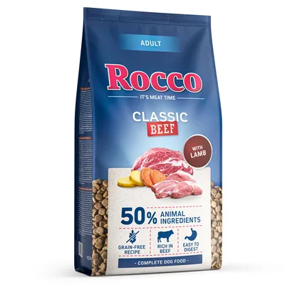 Rocco Adult Classic Bœuf avec agneau - 10 kg