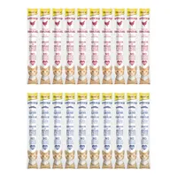 Lot mixte GimCat Sticks Bâtonnets pour chat - volaille + saumon, truite