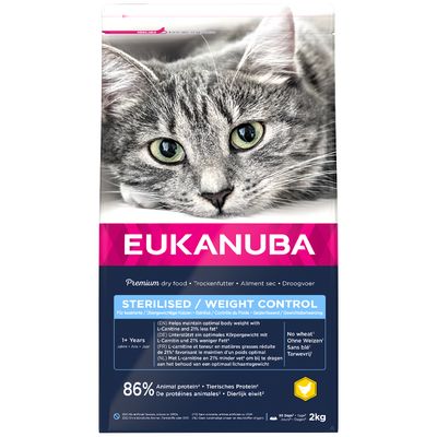 Eukanuba Sterilised / Weight Control Adult 2 kg
