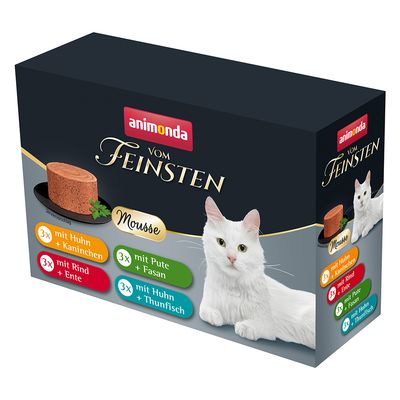 Zestaw mieszany animonda vom Feinsten Adult, 12 x 85 g 4 warianty