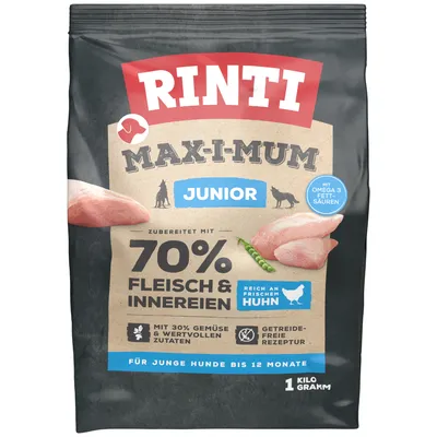 Rinti Max-i-mum Junior kuřecí - 1 kg