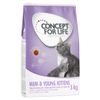 Concept for Life Mum & Young Kittens pienso para gatos 3 kg - Receta mejorada