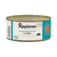 Applaws Adult Conserve în gelatină 6 x 70 g - Ton