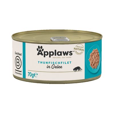 Applaws Adult Conserve în gelatină 6 x 70 g Ton