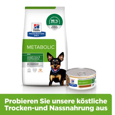 Hill's Prescription Diet Metabolic Gewichtsmanagement Mini Hundefutter - 3 kg