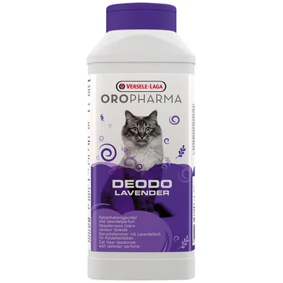 Versele-Laga Oropharma Deodo Lavender. Средство против запаха с ароматом лаванды для кошачьих туалетов.