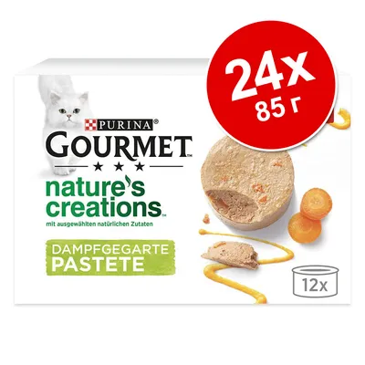 Икономична опаковка Gourmet Nature's Creations Pastete 24 x 85 г Икономична опаковка Gourmet Nature's Creations Pastete 24 x 85 г