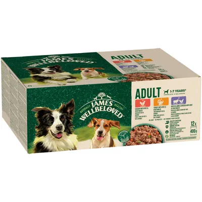 James Wellbeloved Adult Hypoallergenic Cans - Turkey, Lamb & Chicken in Loaf - 12 x 400g James Wellbeloved Adult Hypoallergenic Cans - Turkey, Lamb & Chicken in Loaf - 12 x 400g