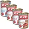 Sparpaket RINTI Kennerfleisch 24 x 400 g Mixpaket: Geflügelherzen, Rind, Lamm, Kalb